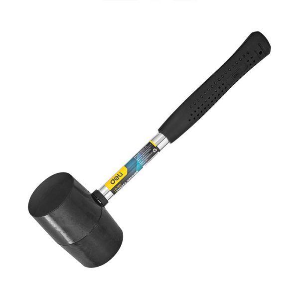 Rubber Hammer Deli Tools EDL5616, 0.5kg (black) - Image 2