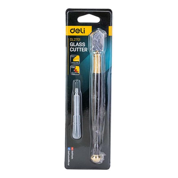 Diamond Glass Knife Deli Tools EDL2701 - Image 5