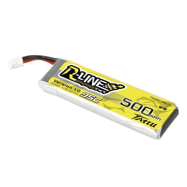 Battery Tattu 500mAh 3.7V 95C 1S1P Long - Image 2