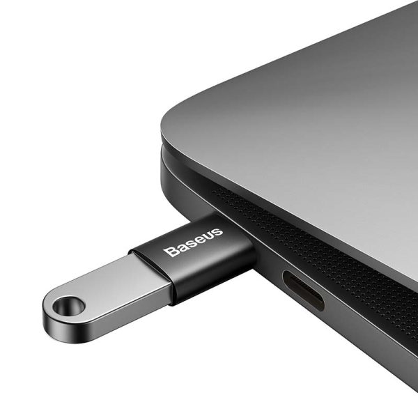 Baseus Ingenuity USB-C to USB-A adapter OTG (Black) - Image 4