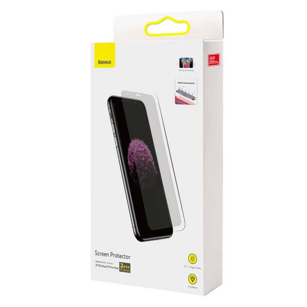Baseus 0.3mm Screen Protector (2pcs pack) for iPhone XS Max/11 Pro Max 6.5inch - Image 6