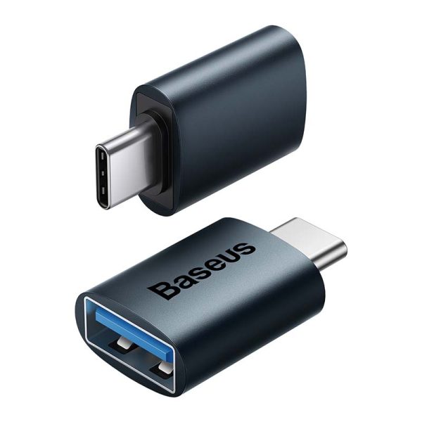 Baseus Ingenuity USB-C to USB-A adapter OTG (blue) - Image 3