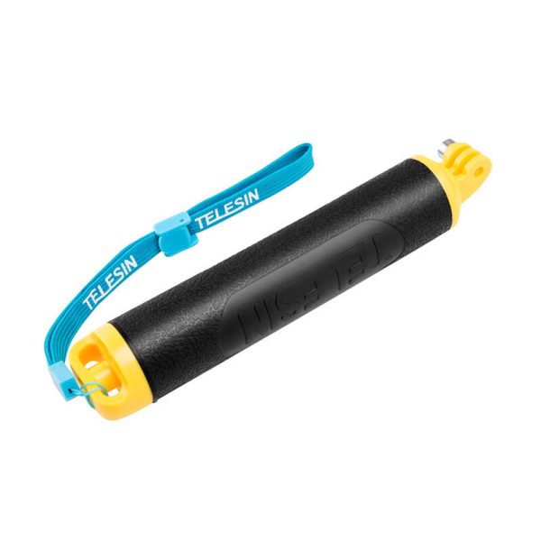 Rubber Floating Hand Grip Telesin for Action and Sport Cameras (GP-MNP-300-YL) - Image 4