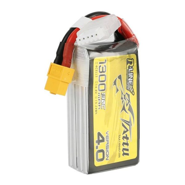 Battery Tattu R-Line Version 4.0 1300mAh 14,8V 130C 4S1P XT60 - Image 4