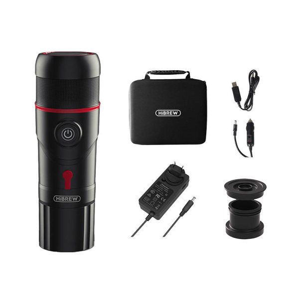 Portable coffee maker  3-in-1 with case HiBREW H4-premium  80W - Image 2