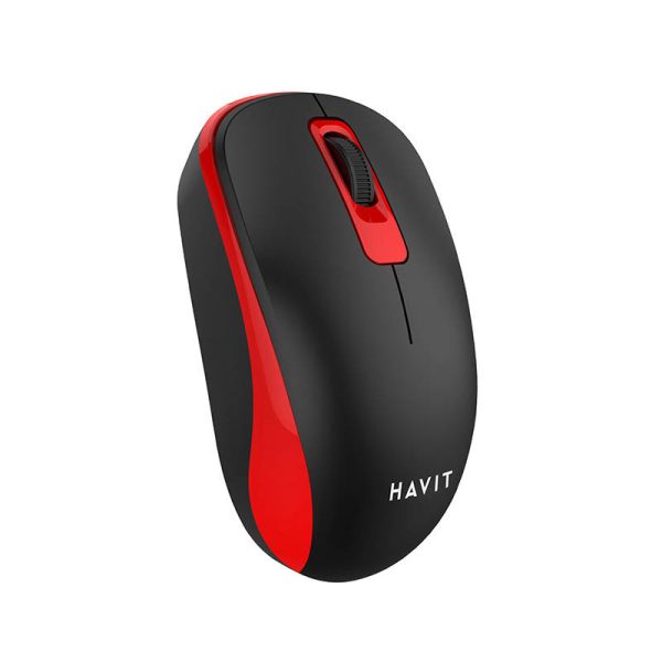 Universal wireless mouse Havit MS626GT (black&red) - Image 4