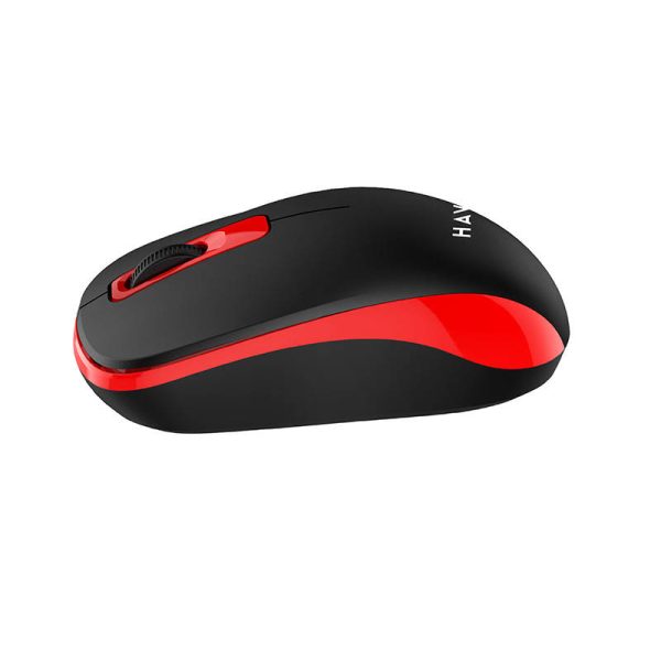 Universal wireless mouse Havit MS626GT (black&red) - Image 3