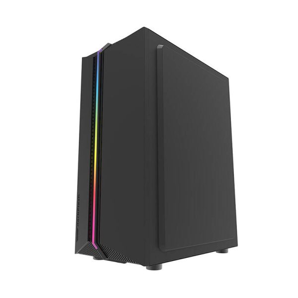 Darkflash DK151 LED computer case (black) + 3 RGB fans - Image 2