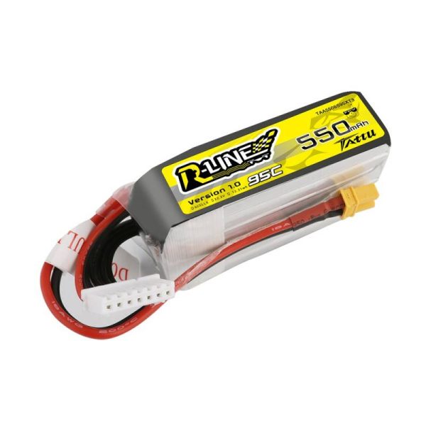 Battery Tattu R-Line 550mAh 22.2V 95C 6S1P XT30 - Image 2