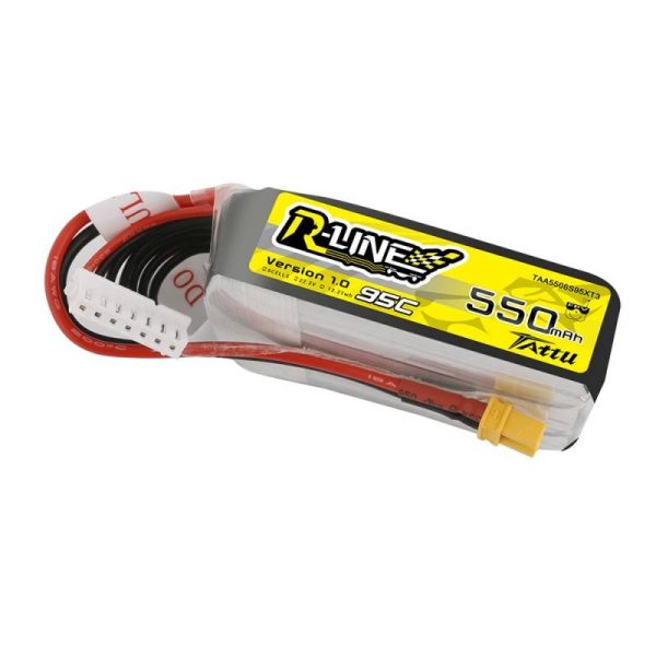 Battery Tattu R-Line 550mAh 22.2V 95C 6S1P XT30 - Image 3