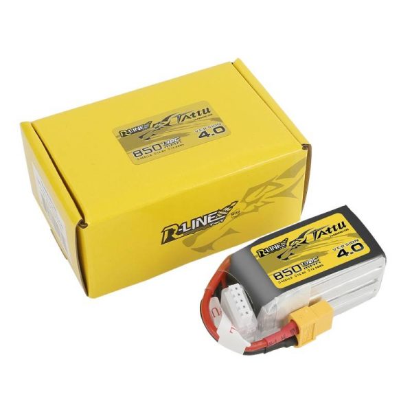 Battery Tattu R-Line 850mAh 14.8V 130C 4S1P XT60 - Image 5