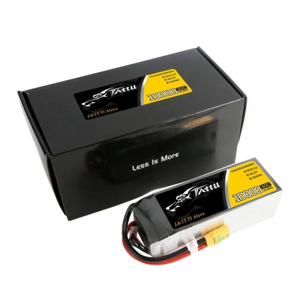 Battery Tattu 10000mAh 22.2V 30C 6S1P XT90 Anti-spark Plug - Image 5