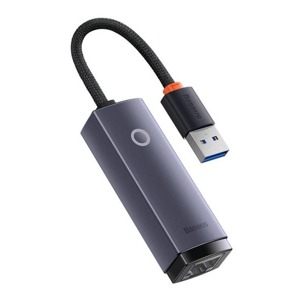 Network adapter Baseus Lite Series USB to RJ45, 1000Mbps (grey) - Image 6