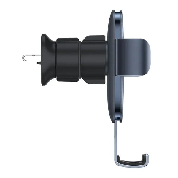 Baseus Metal Age II Gravitational Car Holder on ventilation grid (gray) - Image 4