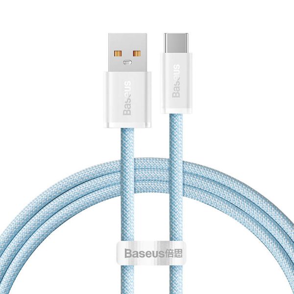 Cable USB to USB-C Baseus Dynamic Series, 100W, 1m (blue) - Image 2