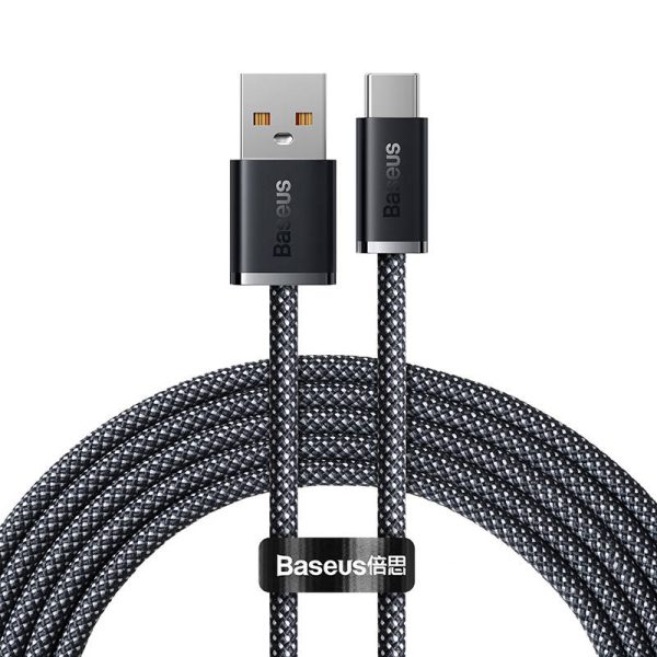 Cable USB to USB-C Baseus Dynamic Series, 100W, 2m (black) - Image 2