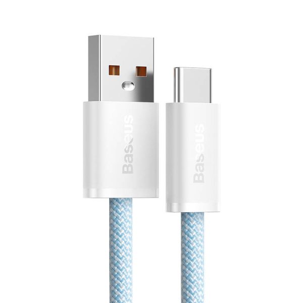Cable USB to USB-C Baseus Dynamic Series, 100W, 2m (blue) - Image 6