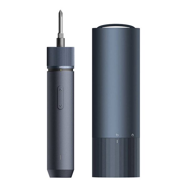 HOTO QWLSD001 cordless precision screwdriver + bit set (blue) - Image 3