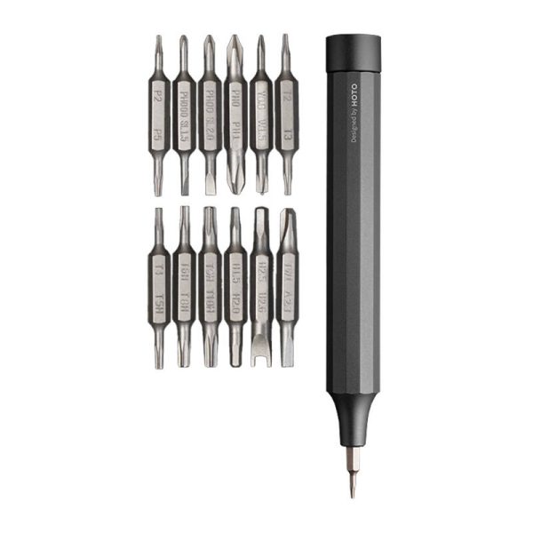 HOTO QWLSD004 precision screwdriver, 24 pieces (black) - Image 2
