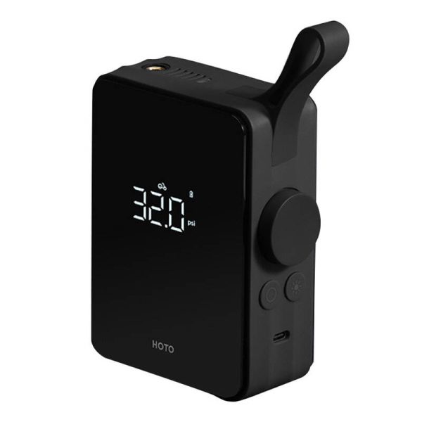 Electric Tire Inflator HOTO QWCQB001, 2500mAh (black) - Image 2