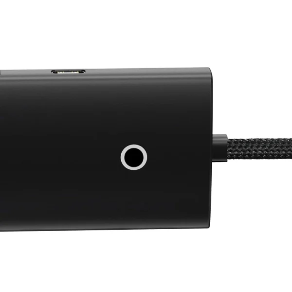 Baseus Lite Series Hub 4in1 USB-C to 4x USB 3.0 + USB-C, 25cm (Black) - Image 5