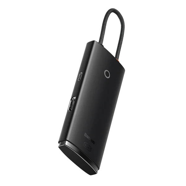Baseus Lite Series Hub 5w1 USB-C to 3x USB 3.0 + USB-C + HDMI (black) - Image 3