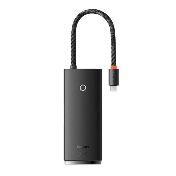 Baseus Lite Series Hub 5w1 USB-C to 3x USB 3.0 + USB-C + HDMI (black) - Image 2