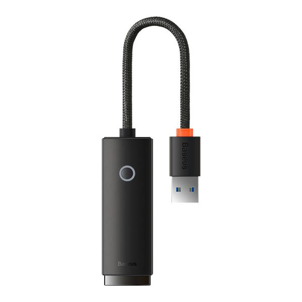 Network adapter Baseus Lite Series USB to RJ45 (black) - Image 2