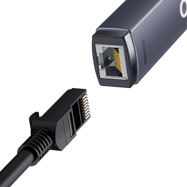 Network adapter Baseus Lite Series USB-C to RJ45 (grey) - Image 5
