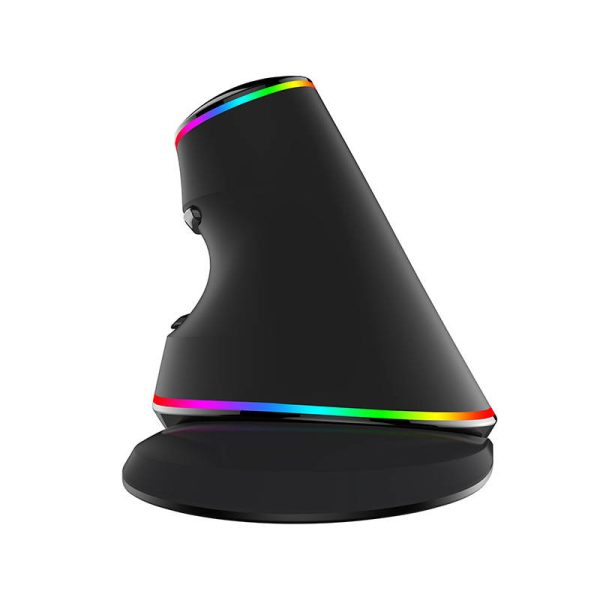 Wired Vertical Mouse Delux M618Plus 4000DPI RGB - Image 4