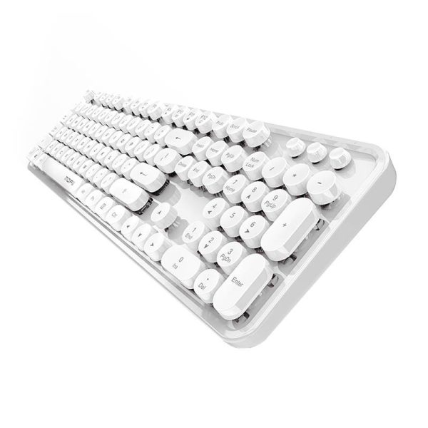 Wireless keyboard + mouse set MOFII Sweet 2.4G (white) - Image 3