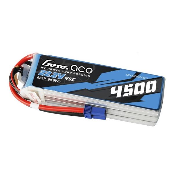Battery Gens Ace 4500mAh 22.2V 45C 6S1P - Image 3