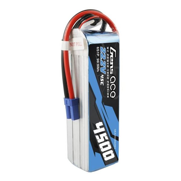 Battery Gens Ace 4500mAh 22.2V 45C 6S1P - Image 4