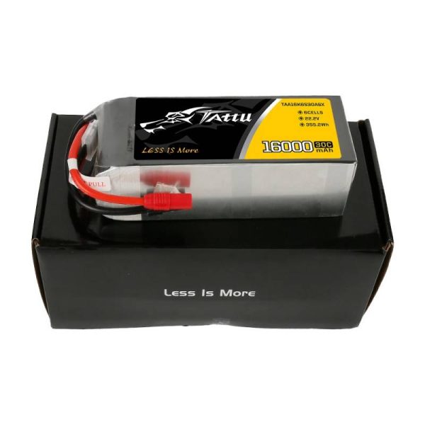 Battery Tattu 16000mAh 22.2V 30C 6S1P LiPo AS150+XT150 - Image 5