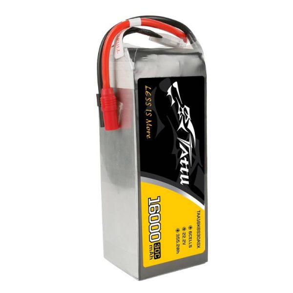 Battery Tattu 16000mAh 22.2V 30C 6S1P LiPo AS150+XT150 - Image 4