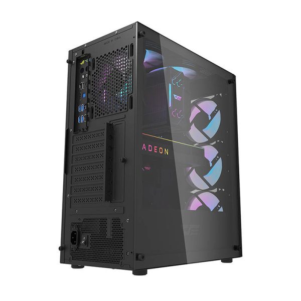 Darkflash DK352 Plus computer case (black) + 4 RGB fans - Image 3