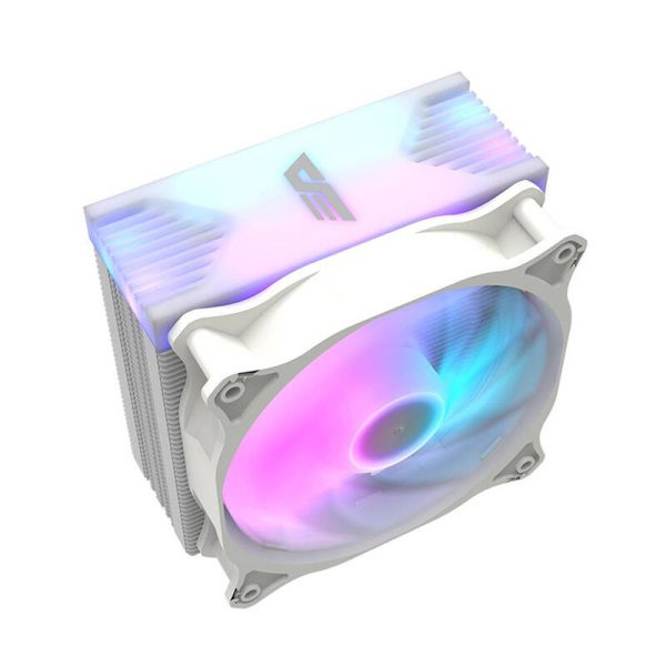 CPU active cooling Darkflash Darkair LED (heatsink + fan 120x120) white - Image 3