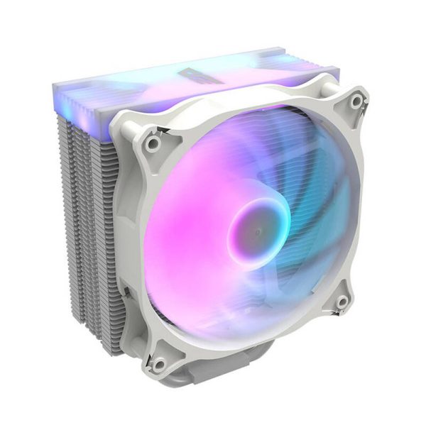 CPU active cooling Darkflash Darkair LED (heatsink + fan 120x120) white - Image 2