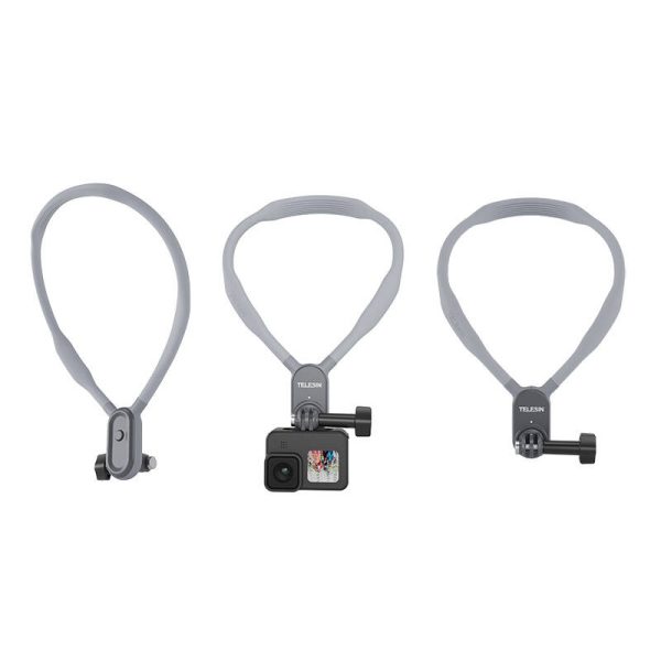 Telesin neckband with mount for sports cameras / phones (TE-HNB-001) — изображение 6