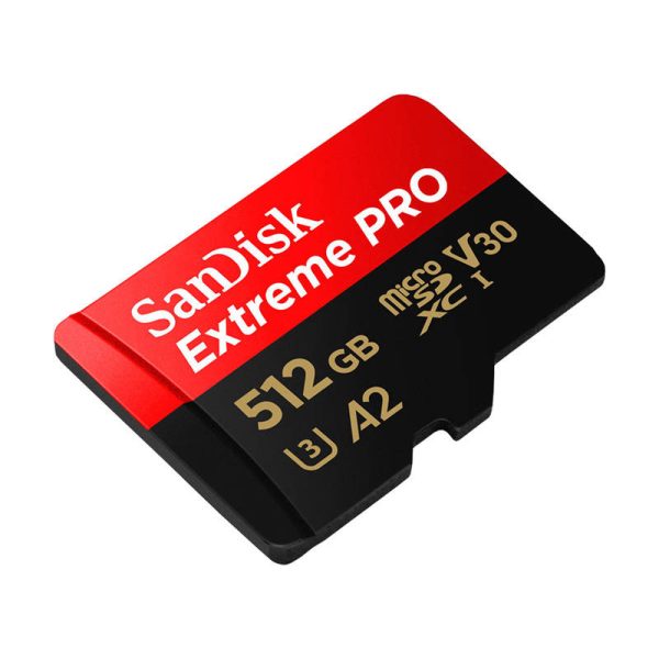 Memory card SANDISK EXTREME PRO microSDXC 512GB 200/140 MB/s UHS-I U3 (SDSQXCD-512G-GN6MA) - Image 2