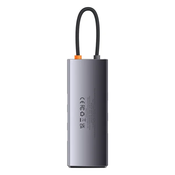 Hub 7in1 Baseus Metal Gleam Series, USB-C to 3x USB 3.0 + HDMI + USB-C PD + VGA + Ethernet RJ45 - Image 5