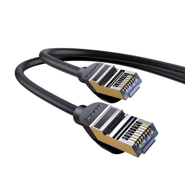 Baseus Ethernet RJ45, 10Gbps, 1m network cable (black) - Image 5