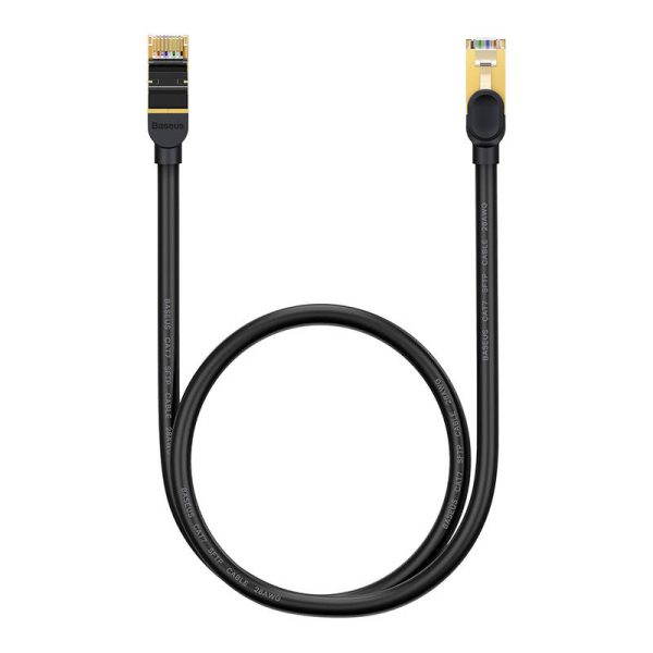 Baseus Ethernet RJ45, 10Gbps, 1m network cable (black) - Image 2
