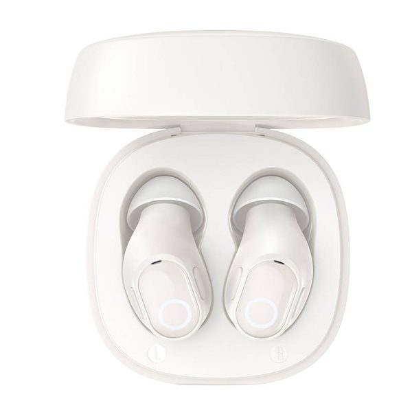 Wireless headphones Baseus Bowie WM02 TWS, Bluetooth 5.0 (white) — изображение 6