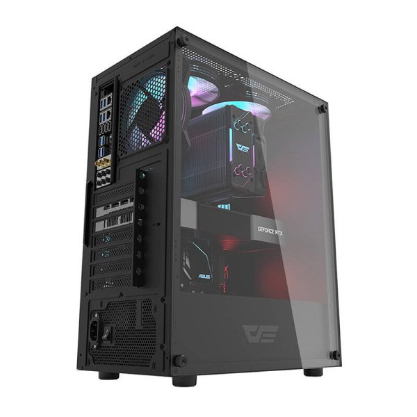 Computer case Darkflash DK100 (black) - Image 2