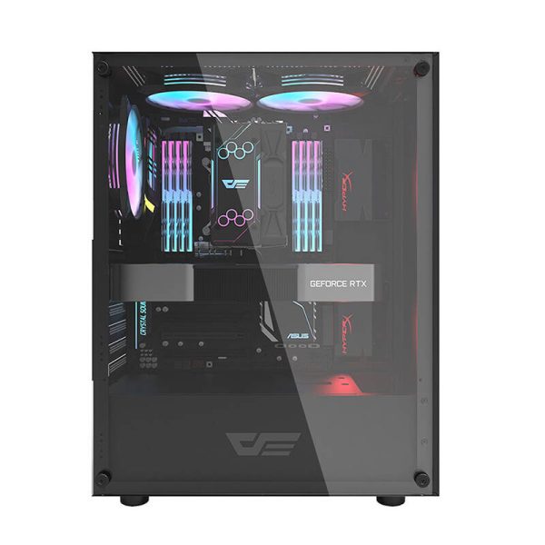 Computer case Darkflash DK100 (black) - Image 4