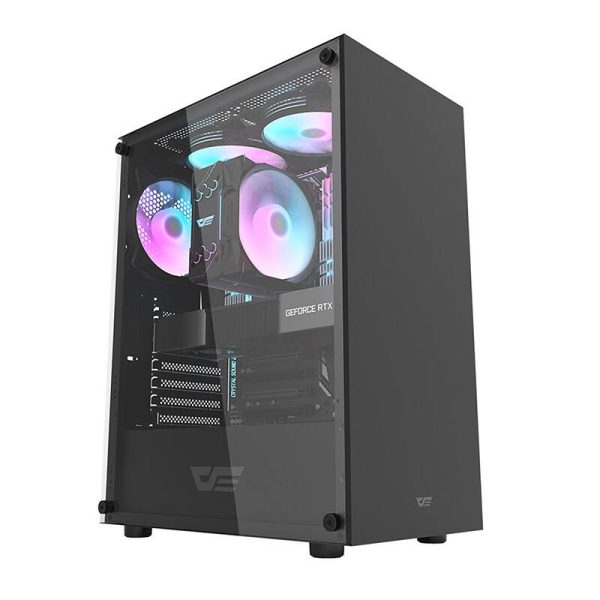 Computer case Darkflash DK100 (black) - Image 5