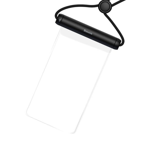 Baseus Cylinder Slide-cover waterproof smartphone bag (black) - Image 2