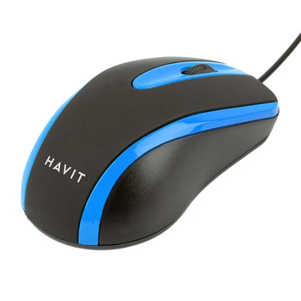Universal mouse Havit MS753 (black & blue) - Image 4