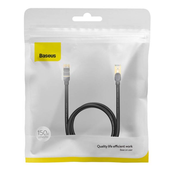 Baseus Ethernet RJ45, 10Gbps, 1.5m network cable (black) - Image 6